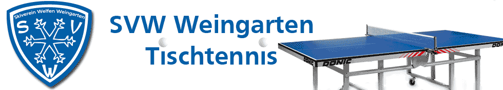 SVW WEINGARTEN - Tischtennis